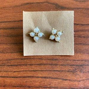 Small Pearl Detailed Earrings